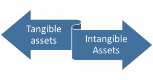 Tangible assets  Intangible assets, examples of Financial assets