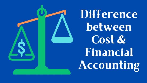 difference between cost accounting and financial accounting